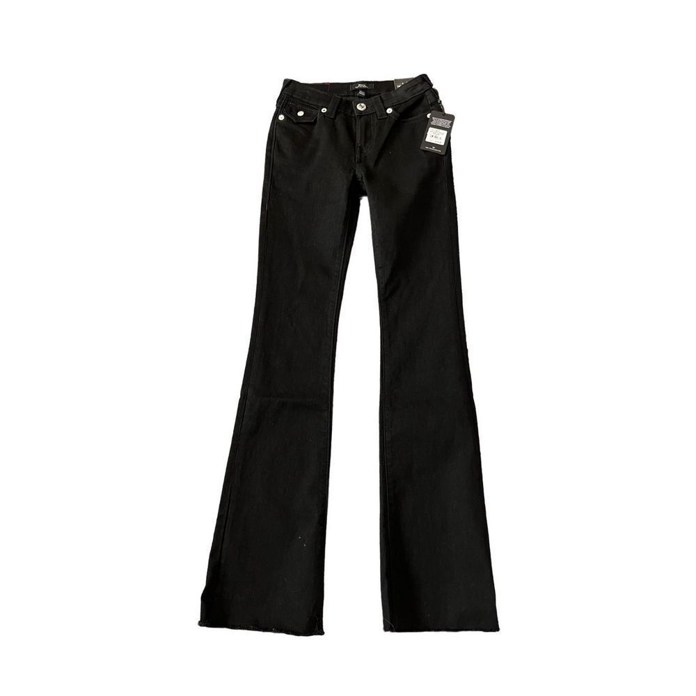 True Religion NWT Becca Mid Rise Bootcut Women Jeans size 24 - Picture 1 of 11
